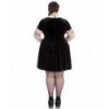 Robe courte grande taille Hell Bunny Full Moon