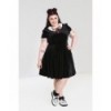 Robe courte grande taille Hell Bunny Nightshade