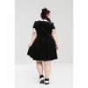 Robe courte grande taille Hell Bunny Nightshade