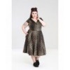 Robe grande taille Hell Bunny Panthera 50'S