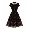 Robe grande taille Hell Bunny Butterfly