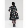 Robe grande taille Hell Bunny Blue Bell 50s
