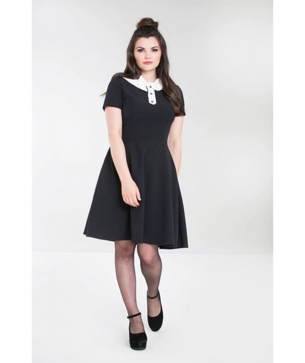 Robe grande taille Hell Bunny Bow
