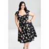 Robe grande taille Hell Bunny Messina 50'S