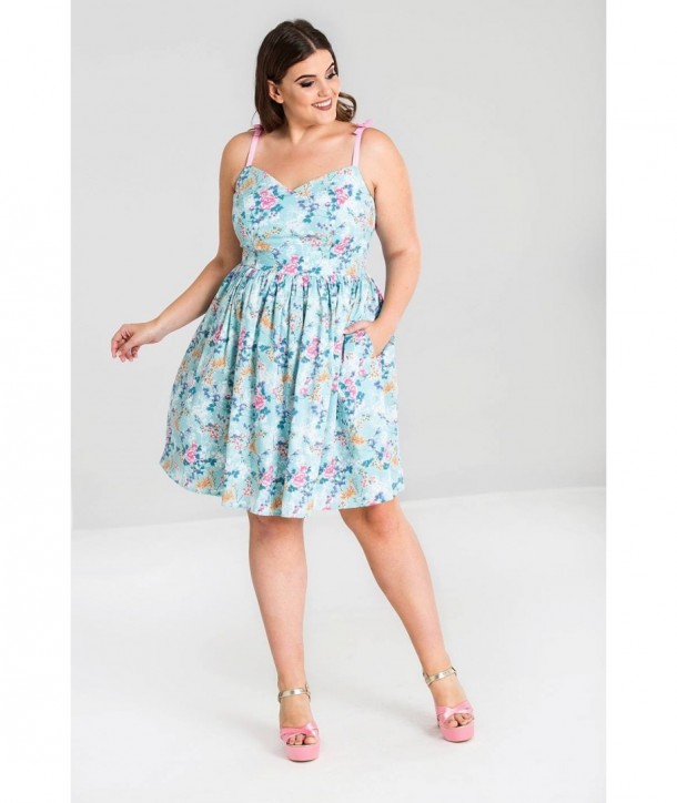 Robe grande taille Hell Bunny Sakura