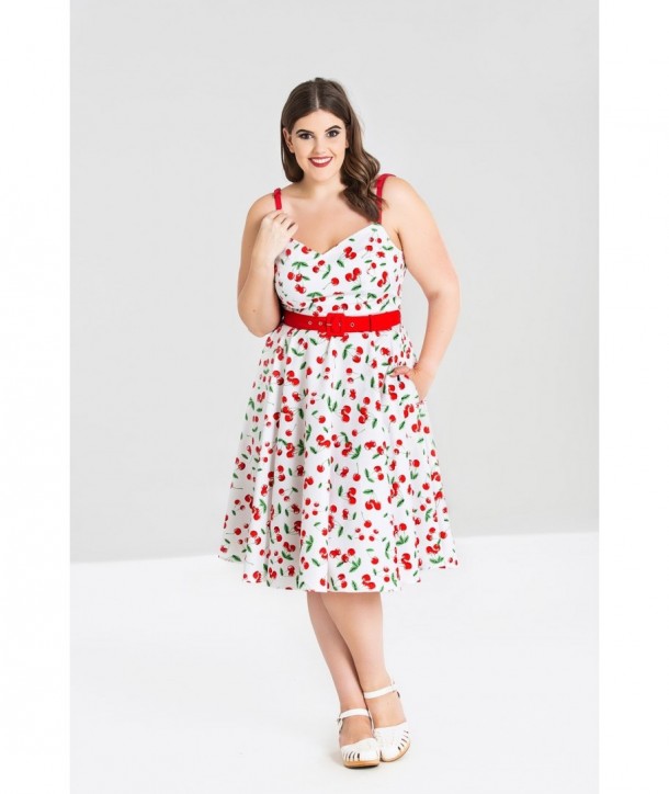 Robe grande taille Hell Bunny Sweetie 50'S