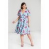 Robe grande taille Hell Bunny Primavera