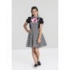 Robe Hell Bunny Pokerface Pinafore