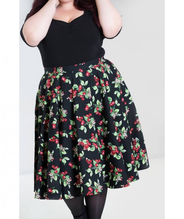 Jupe grande taille Hell Bunny Cherie 50'S