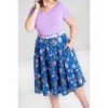 Jupe grande taille Hell Bunny Violetta 50'S
