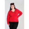 Cardigan grande taille Hell Bunny Spider