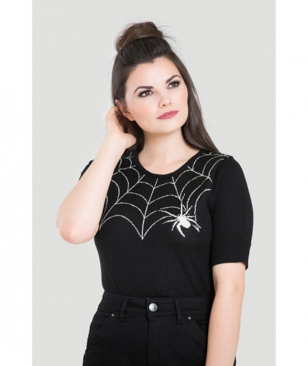 Pull Hell Bunny Black Widow