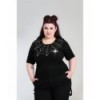 Pull grande taille Hell Bunny Black Widow