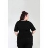 Pull grande taille Hell Bunny Black Widow