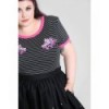 Top grande taille Hell Bunny Roller Skate