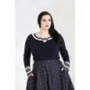 Pull grande taille Hell Bunny Elodie