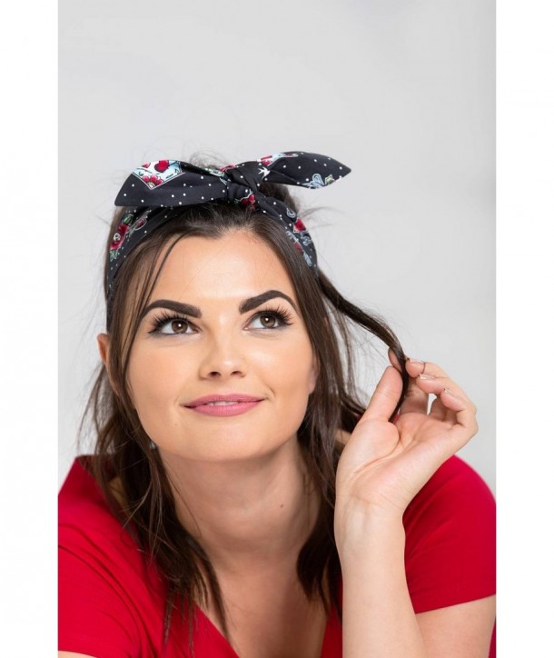 Bandeau cheveux Hell Bunny Stevie Hairtie
