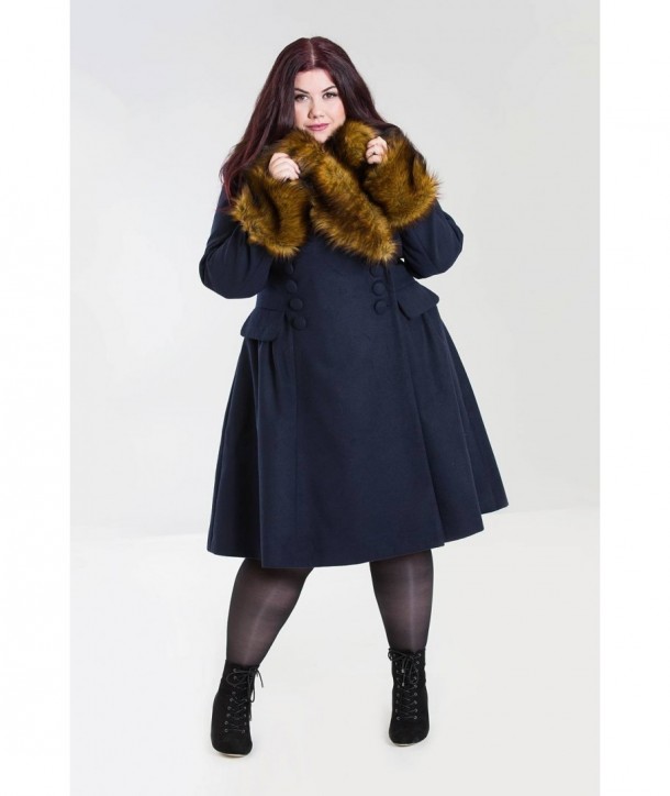 Manteau grande taille Hell Bunny Roxy