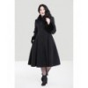 Manteau Hell Bunny Capulet Noir