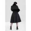 Manteau Hell Bunny Capulet Noir