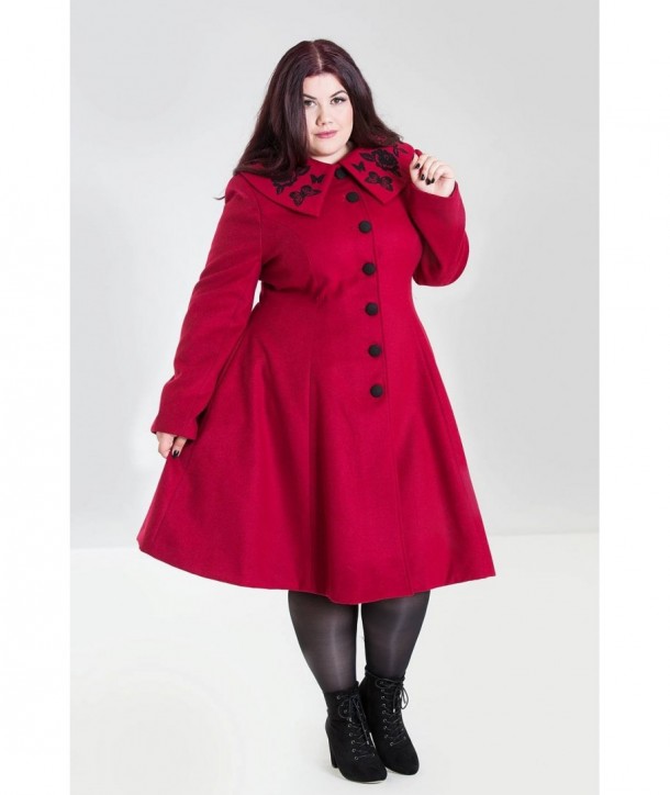 Manteau grande taille Hell Bunny Hermione