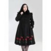 Manteau grande taille Hell Bunny Rosa Rossa