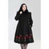 Manteau grande taille Hell Bunny Rosa Rossa