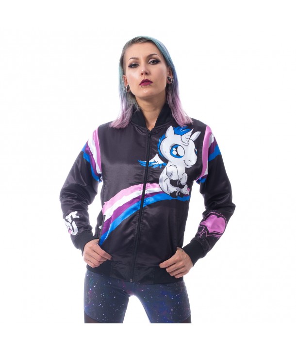 I HATE YOU UNICORN VARISTY JACKET