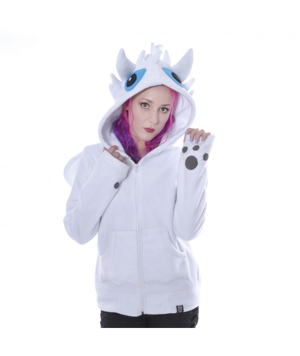 FURY HOOD - WHITE-