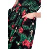 Robe Banned Clothing Hibiscus sleeve
