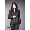 Veste Queen Of Darkness Gothique Black Blazer With Studs