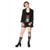 Short Banned Clothing Glam Goth Leo