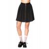 Jupe Banned Clothing Urban Vamp Pleats