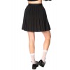 Jupe Banned Clothing Urban Vamp Pleats