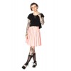 Jupe Banned Clothing Urban Vamp Pleats