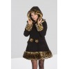 Manteau Hell Bunny Leah Jane Noir