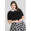 Top Grande taille Hell Bunny Red Balloon