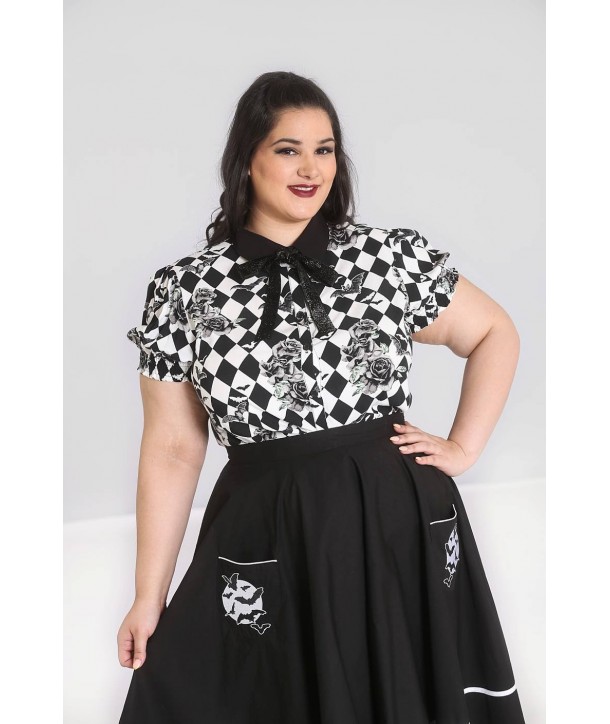 Top Grande Taille Hell Bunny Hauntley