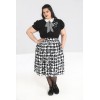 Jupe Grande Taille Hell Bunny Hauntley 50'S