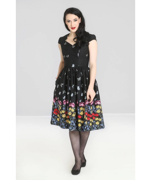 Robe Grande Taille Hell Bunny Meadow 50'S