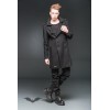 Manteau Queen Of Darkness Gothique Military Look Coat With High Collar