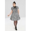 Robe Grande taille Hell Bunny Hauntley Mini