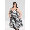 Robe Grande taille Hell Bunny Hauntley 50'S