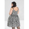 Robe Grande taille Hell Bunny Hauntley 50'S