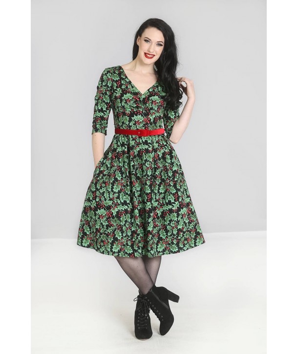 Robe Hell Bunny Holly Berry 50'S