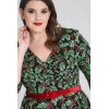 Robe Grande Taille Hell Bunny Holly Berry 50'S