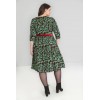 Robe Grande Taille Hell Bunny Holly Berry 50'S