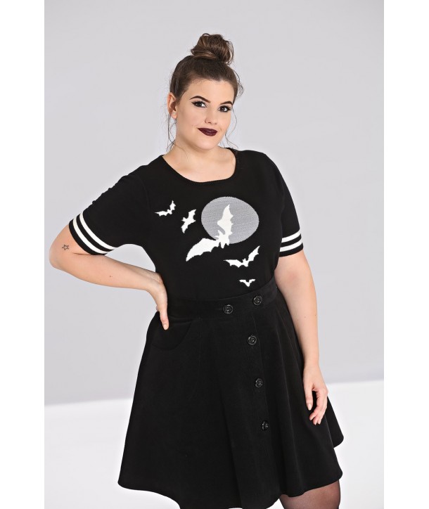 Pull Grande Taille Hell Bunny Nightflyer