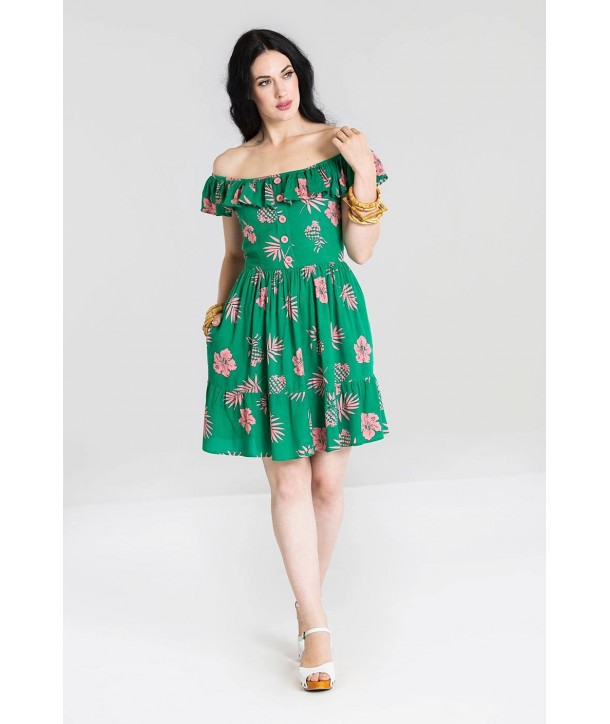 Robe Hell Bunny Pineaple Mini