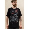 Tee Shirt Darkside Clothing Homme Voodoo Skull